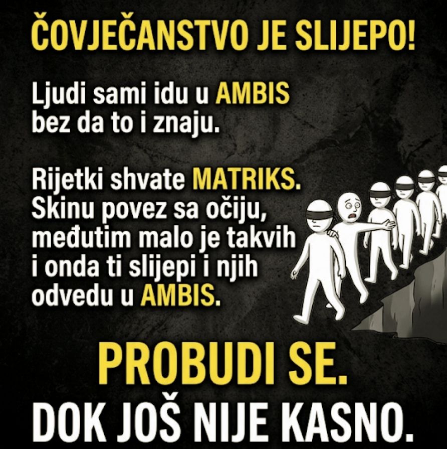 Od poveza na očima do prave slobode