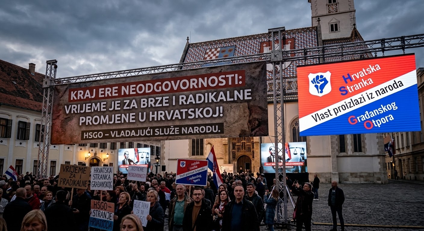 Kraj ere neodgovornosti: Vrijeme je za brze i radikalne promjene u Hrvatskoj!